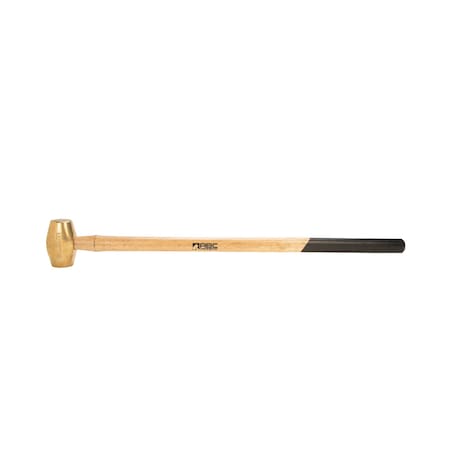 6 Lb. Brass Hammer With 32 Wood Handle